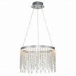 SL6201.103.24 Люстра подвесная ST-Luce Серебристый/Прозрачный LED 1*24W 3000K/4000K/6000K ВЕГА 250_100_Array